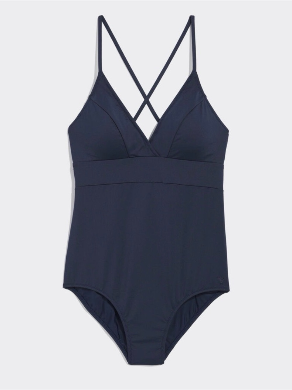 Vineyard Vines Sconset One-Piece Swimsuit Nautical Navy 2X NWT